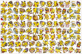 DIY Pikachu Acrylic Figurines Kit for Kids - Customizable Anime Characters